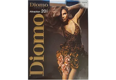 Siev. zeķb. DIOMO ATTRACTION 20 visone 3