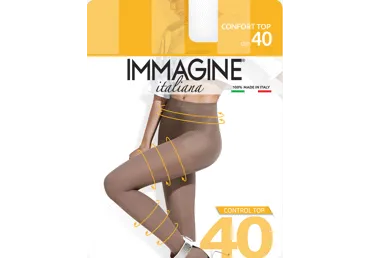 Siev. zeķb. IMMAGINE COMFORT 40 nero 4