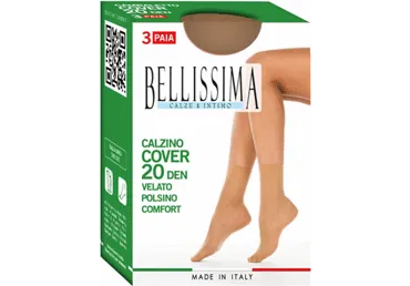 Siev. zeķes BELLISSIMA COVER 20 vis. 3p