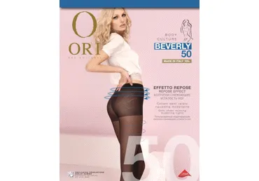 Sieviešu zeķbikses ORI Beverly 50d nero 2