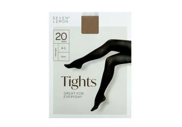 Sieviešu zeķbikses SEVEN LEMON 20den brūnas 3