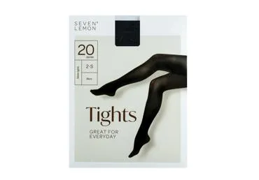 Sieviešu zeķbikses SEVEN LEMON 20den melnas 2
