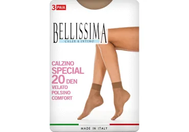Sieviešu zeķes BELLISSIMA SPECIAL 20 miele 3p.
