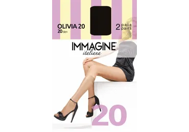 Siev.pusg.zeķ. IMMAGINE Oivia 40nero x2