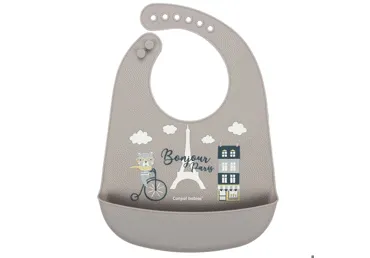 Silikona lacīte CANPOL Bonjour Paris