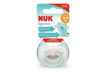 Silikona māneklis NUK Signature 0-6mēn.