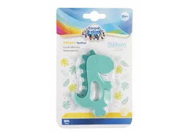 Silikona zobgrauzis jaundzimuš.CANPOL