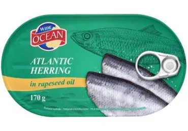 Siļķe eļļā WIDE OCEAN 170g