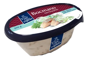 Siļķu fileja Bocmano ar balto mērci ZIGMAS 300g