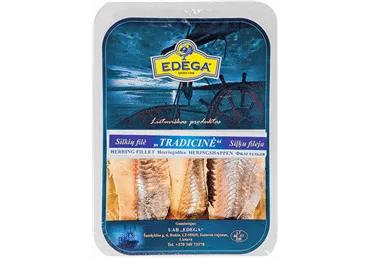 Siļķu fileja eļļā EDEGA Tradicionālā 1kg