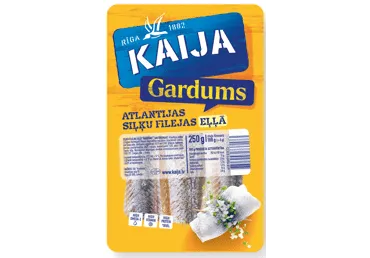 Siļķes fileja eļļā Gardums 250g (termo)