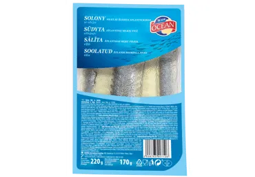 Siļķu fileja sālīta eļļā WIDE OCEAN 220g