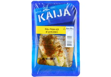 Siļķu fileja eļļā KAIJA ar garšvielām 250g