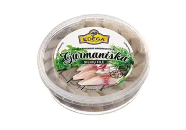 Siļķu filejas gabaliņi eļļā EDEGA Gardēžu 500g