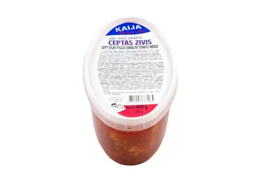 Cepti siļķu gabaliņi tomātu mērcē KAIJA, 400 g