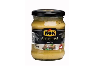 Sinepes Krievu 260g, KOK