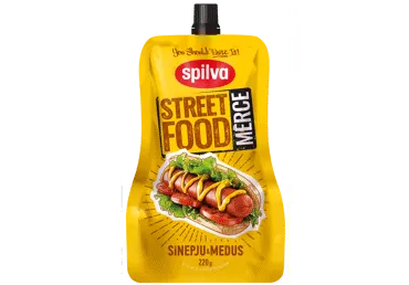 Sinepju-medus mērce SPILVA Street Food 220g