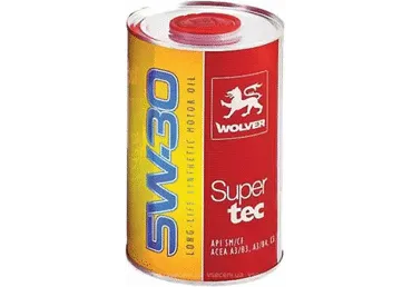 Sintētiskā eļļa WOLVER SUPERTEC 5W-30 1L