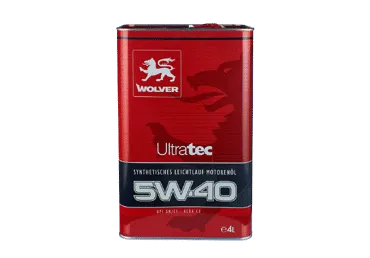 Sintētiskā eļļa WOLVER ULTRATEC 5W-40 4L