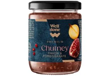 Sīpolu un granātābolu čatnijs WELL DONE PREMIUM 170g