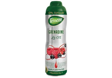 Sīrups TEISSEIRE Granātābolu bez cukura 600ml