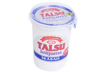 Krējums skābais Talsu 25% 400g