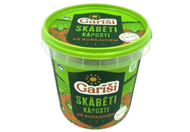 Skābēti kāposti ar burkāniem  650g