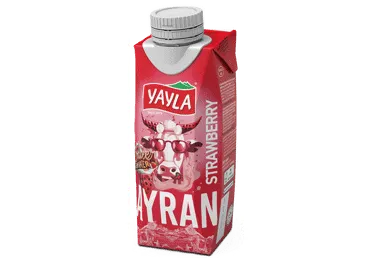 Skābpiena dzēriens Ayran YAYLA zemeņu 250ml