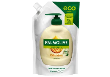 Šķidrās ziepes PALMOLIVE MILK&HONEY rezerve 500ml