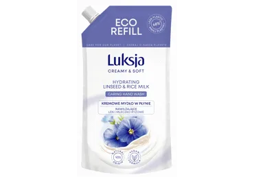 Šķidrās ziepes LUKSJA CREAMY L.&R. rezerve 400ml