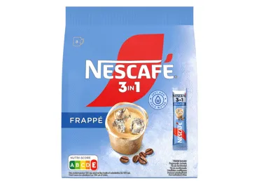 Šķīstošā kaf. NESCAFE Frappe 3in1 8x15g