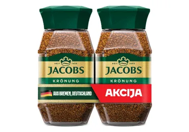 Šķīstošā kafija JACOBS KRONUNG 2x200g