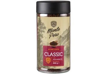 Šķīstošā kafija MONTE PERO Classic 200g
