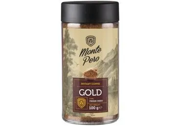 Šķīstošā kafija MONTE PERO Gold 100g