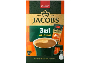 Šķ. kaf. dzēr. Jacobs 3in1 Original 20x12,6g