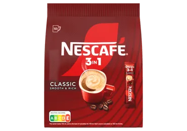 Šķīstošās kafijas dzēriens 3in1  NESCAFE Classic 10x16.5g