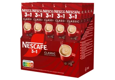 Šķīstošās kafijas dzēriens 3in1 NESCAFE Classic 28x16.5g