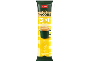 Šķīstošās kafijas dzēriens JACOBS Mild 11,1g