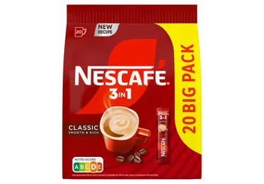 Šķīstošās kafijas dzēriens NESCAFE 3in1 Classic 20x15,5g