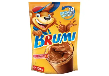 Šķīstošs kakao dzēriens BRUMI 300g
