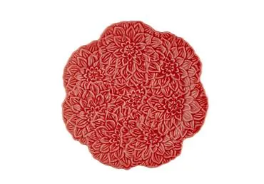 Šķīvis ILAJA Crimson Flower 26cm