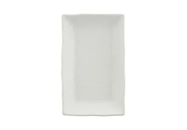 Šķīvis taisnstūra AURORA Nora Black 23cm