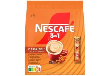 Šķ.kaf.dzēr.NESCAFE 3in1 Caramel 8x16g