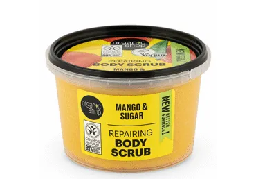 Skrubis ķermenim ORGANIC SHOP Kenijas Mango 250ml