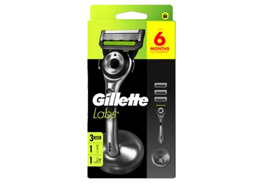 Skūšanās aparāts GILLETTE Labs 3 kasetes + turētājs