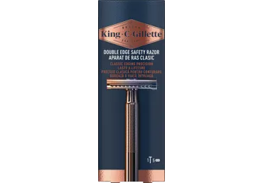 Skūšanās aparāts King C GILLETTE + 5asmeņi