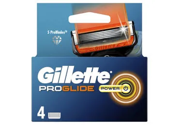 Skūšanās kasete GILLETTE FUSION Proglide Power 4gb