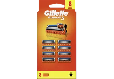 Skūšanās kasetes GILLETTE FUSION 5 8gab.