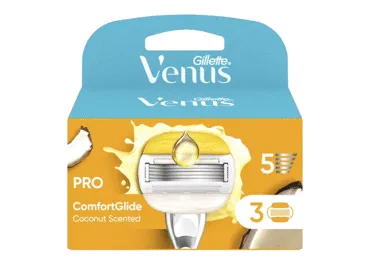 Skūšanās kasetes GILLETTE VENUS Pro Comfort 3gb