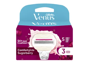 Skūšanās kasetes GILLETTE VENUS Sugarberry 3gb
